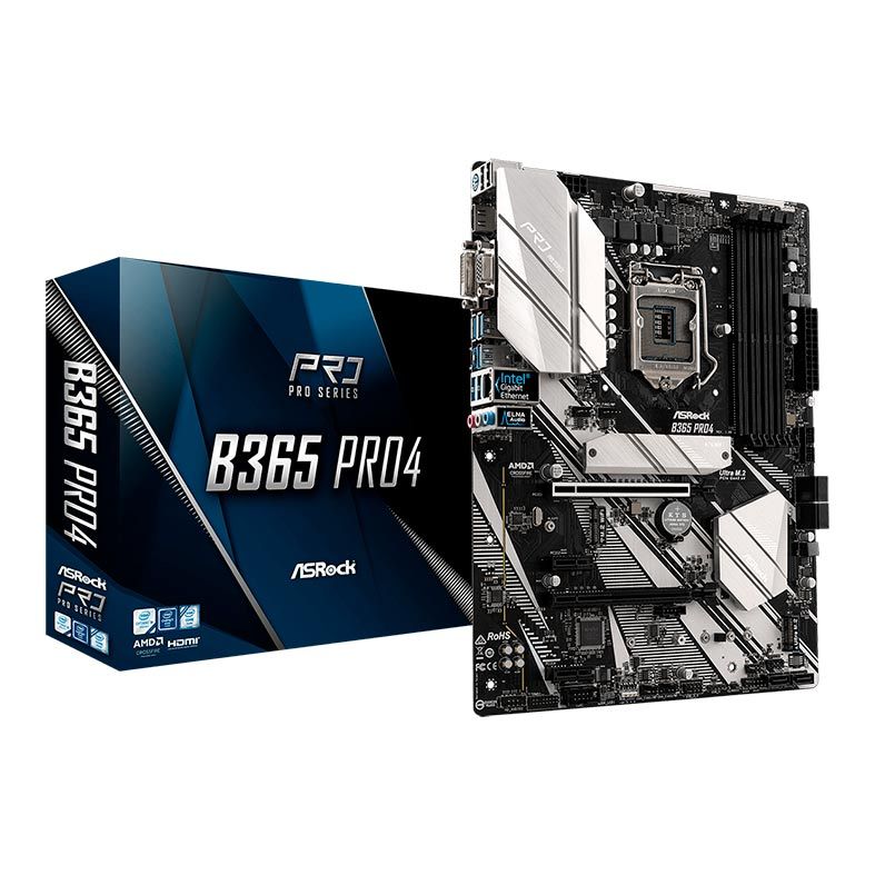 Placa Mae ASRock B365 PRO4 DDR4 Socket LGA1151 Chipset Intel B365