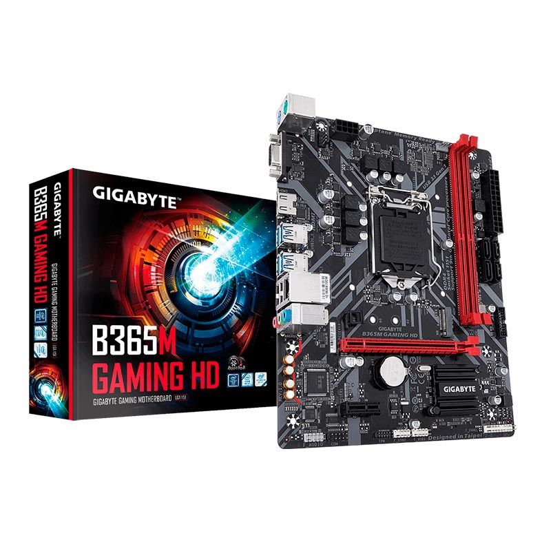 Placa Mae Gigabyte B365M Gaming HD DDR4 Socket LGA1151 Chipset Intel B365