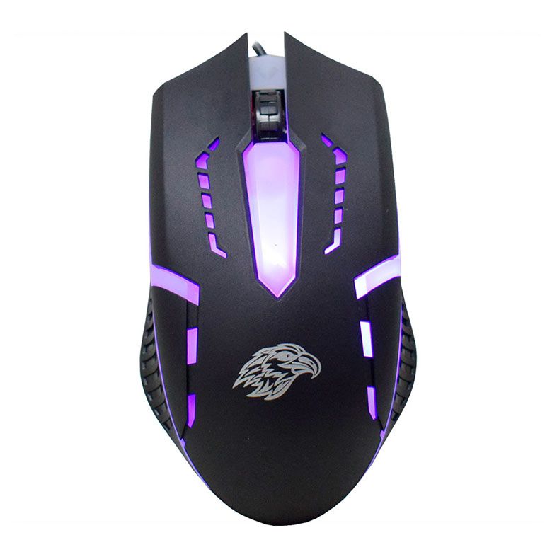 Combo Gamer K-MEX, Rainbow, Teclado ABNT2, Mouse 1000 DPI, Mousepad Pequeno, Preto, B3KM5228U11CB1X