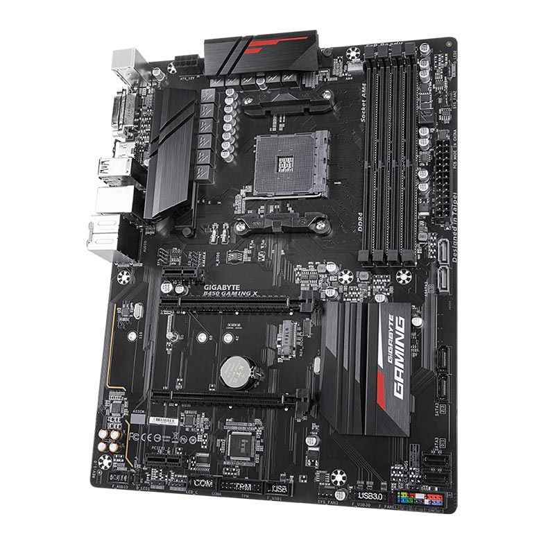Placa Mae Gigabyte B450 Gaming X DDR4 Socket AM4 Chipset AMD B450