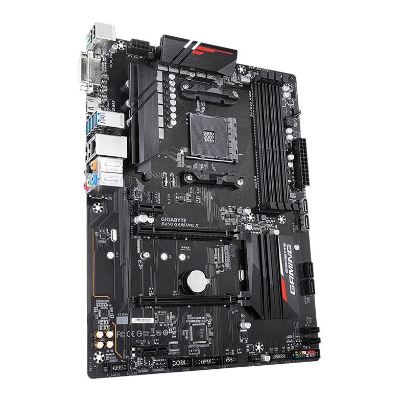 Placa Mae Gigabyte B450 Gaming X DDR4 Socket AM4 Chipset AMD B450