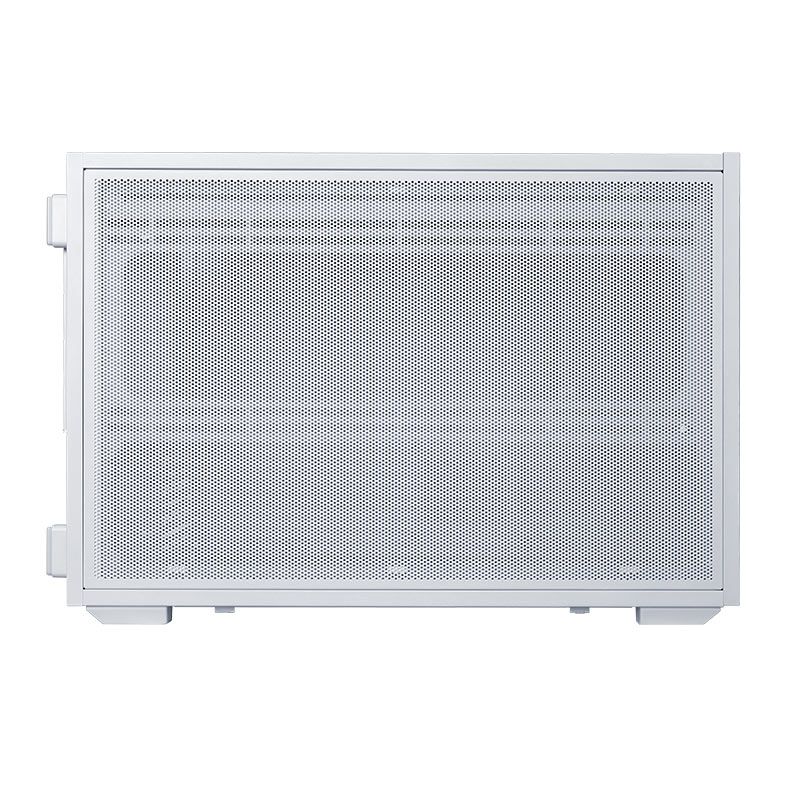 Gabinete Lian Li X Dan Case B4 Mesh, Micro-ATX, Lateral de Vidro, Com 2 Fans, Branco, B4W