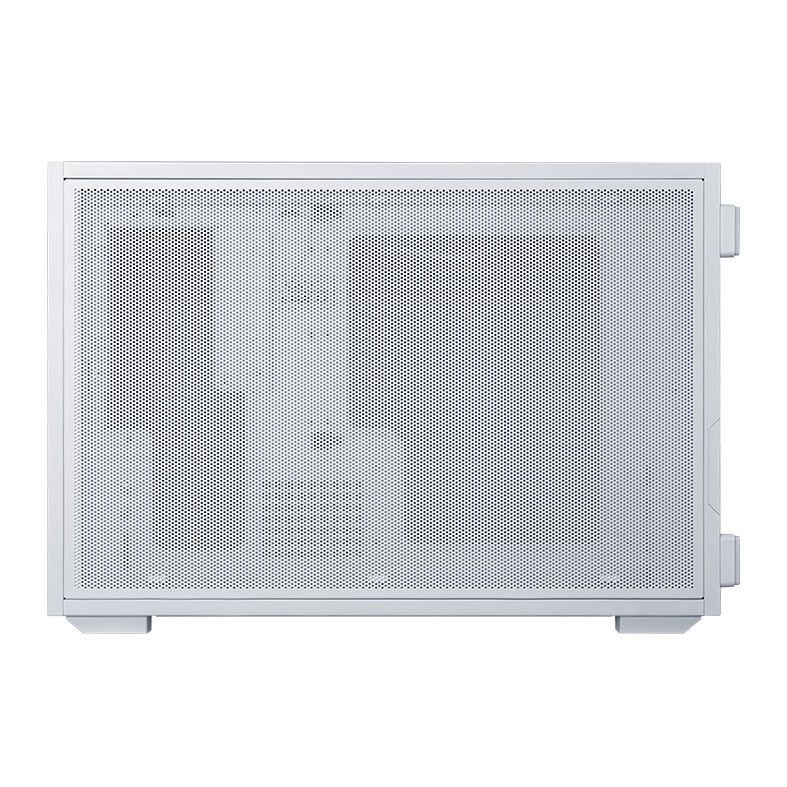 Gabinete Lian Li X Dan Case B4 Mesh, Micro-ATX, Lateral de Vidro, Com 2 Fans, Branco, B4W
