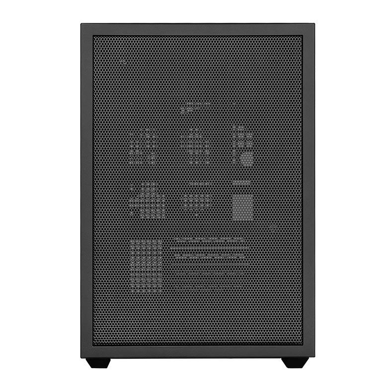 Gabinete Lian Li X Dan Case B4 Wood, Micro-ATX, Com 2 Fans, Preto, B4X-WD
