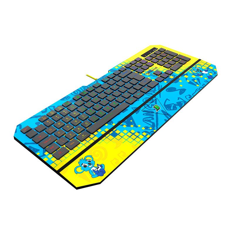 Teclado Gamer Redragon Brancoala, RGB, Azul, B502RGB