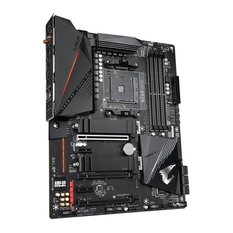 Placa Mae Gigabyte B550 Aorus PRO AC, Wifi, DDR4, Socket AM4, ATX, Chipset AMD B550, B550-AORUS-PRO-AC