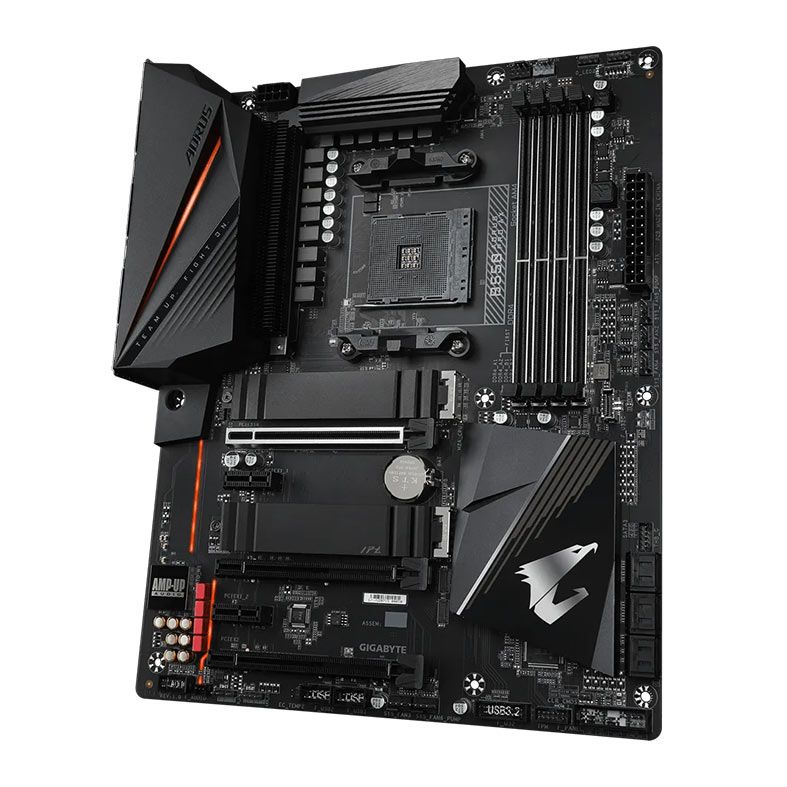 Placa Mae Gigabyte B550 Aorus PRO AX, WiFi, DDR4, Socket AM4, ATX, Chipset AMD B550, B550-AORUS-PRO-AX