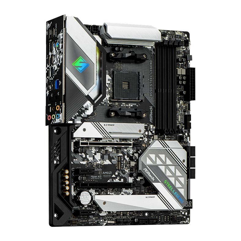Placa Mae ASRock B550 Steel Legend,DDR4, Socket AMD AM4, ATX, Chipset AMD B550, B550-STEEL-LEGEND
