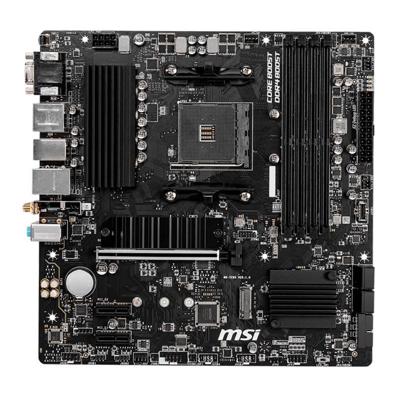 Placa Mae MSI B550M PRO-VDH WIFI DDR4 Socket AM4 Chipset AMD B550, B550M-PRO-VDH-WIFi
