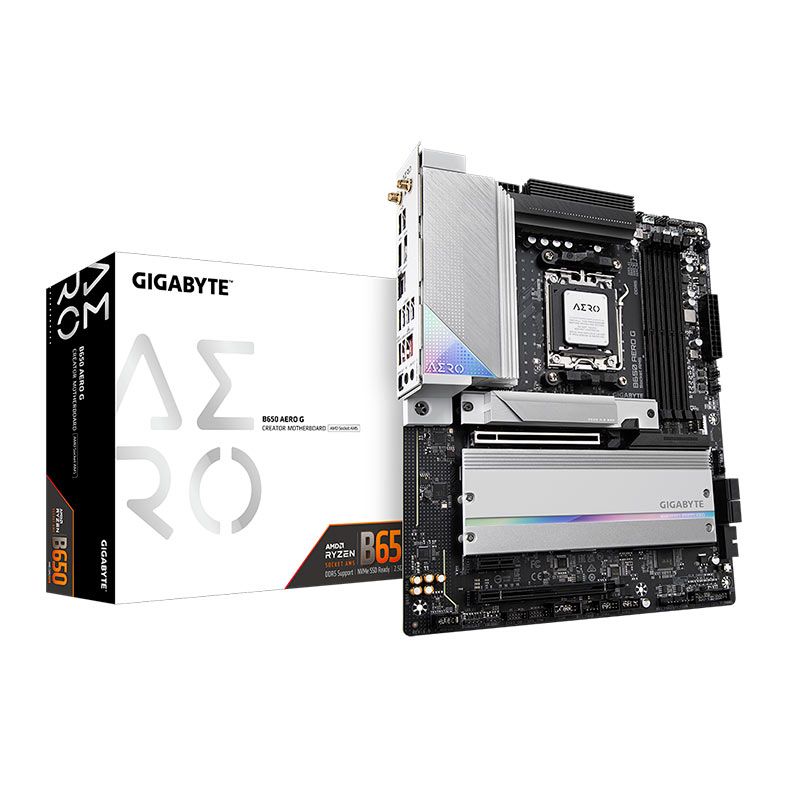 Placa Mae Gigabyte B650 Aero G, DDR5, Socket AM5, ATX, Chipset AMD B650, B650-AERO-G