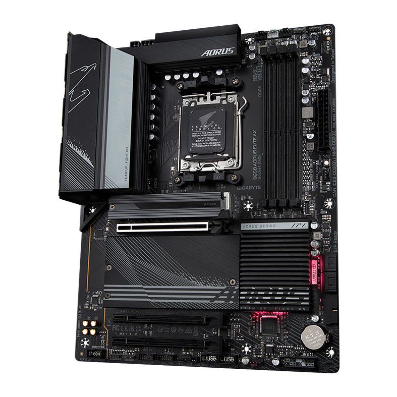 Placa Mae Gigabyte B650 Aorus Elite AX, WiFi, DDR5, Socket AM5, ATX, Chipset AMD B650, B650-AORUS-ELITE-AX