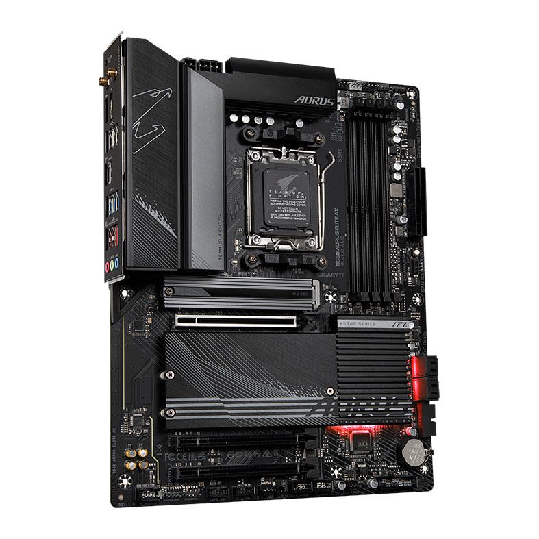 Placa Mae Gigabyte B650 Aorus Elite AX, WiFi, DDR5, Socket AM5, ATX, Chipset AMD B650, B650-AORUS-ELITE-AX