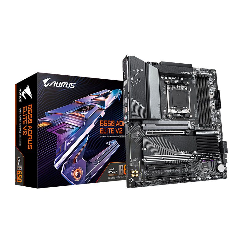 Placa Mae Gigabyte B650 AORUS ELITE V2, DDR5, Socket AMD AM5, ATX, Chipset AMD B650, B650-AORUS-ELITE-V2