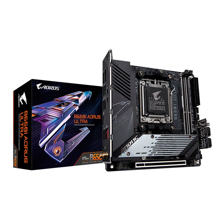 Placa Mae Gigabyte B650I Aorus Ultra, Scoket AM5, ATX, Chipset AMD B650, B650I-AORUS-ULTRA