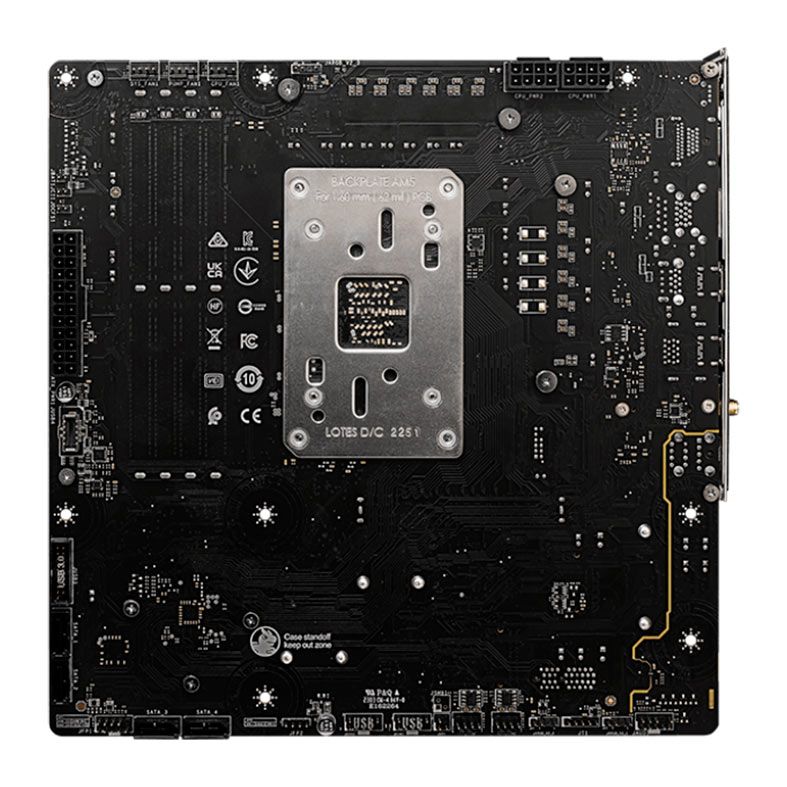 Placa Mae MSI B650M PROJECT ZERO, DDR5, Socket AMD AM5, M-ATX, Chipset AMD B650, B650M-PROJECT-ZERO