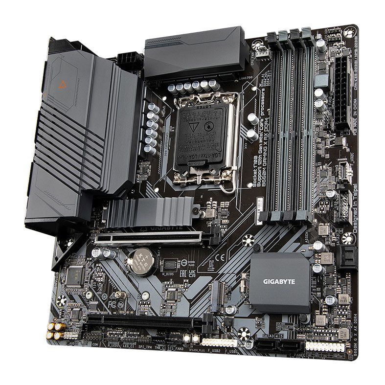 Placa Mae Gigabyte B660M Gaming X AX DDR4, WiFi, Socket 1700, M-ATX, Chipset intel B660, B660M-G-X-AX-DDR4