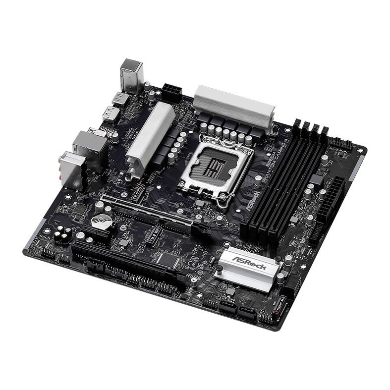 Placa Mae ASRock B660M Phantom Gaming 4, DDR4, Socket LGA1700, M-ATX, Chipset Intel B660, B660M-PHANTOM-GAMING