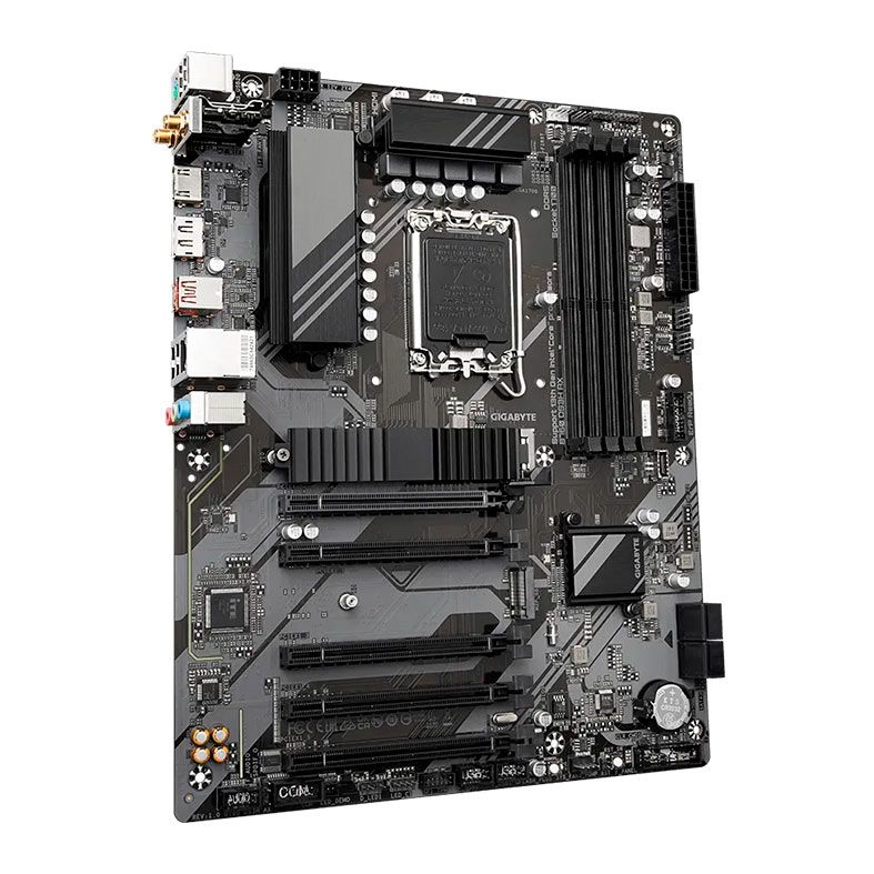 Placa Mae Gigabyte B760 DS3H AX, WiFi, DDR5, Socket LGA 1700, ATX, Chipset Intel B760, B760-DS3H-AX