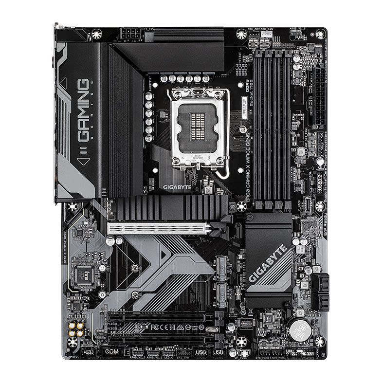 Placa Mae Gigabyte B760 Gaming X WIFI6E Gen5, DDR5, LGA1700, ATX, Chipset Intel B760, B760-G-X-WF6E-GEN5