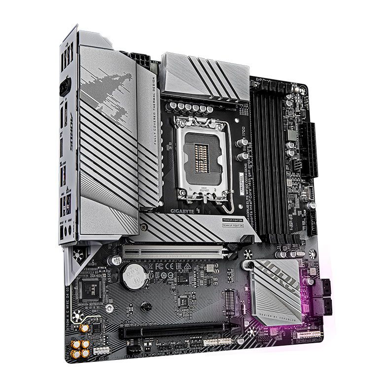 Placa Mae Gigabyte B760M Aorus Elite WiFi6E Gen5, DDR4, LGA1700, M-ATX, Chipset Intel B760, B760M-A-E-WF6E-D4-G5