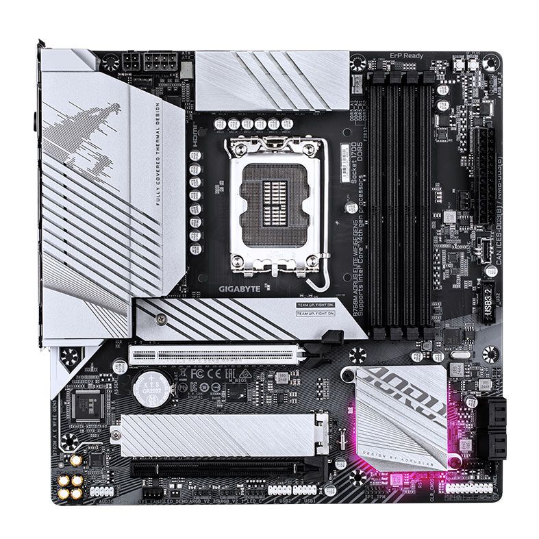 Placa Mae Gigabyte B760M Aorus Elite WiFi6E Gen5, DDR5, LGA1700, M-ATX, Chipset Intel B760, B760M-A-E-WF6E-GEN5
