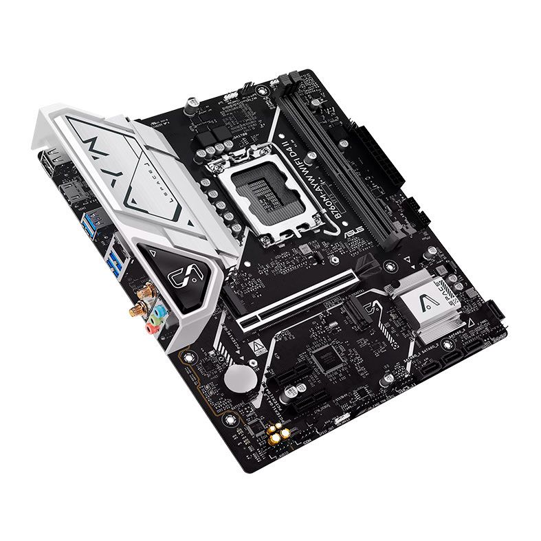 Placa Mae Asus B760M-AYW WiFi D4 II, DDR4, LGA1700, M-ATX, Chipset Intel B760, B760M-AYW-WIFI-D4-II