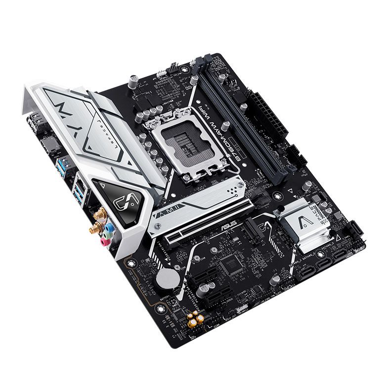 Placa Mae Asus B760M-AYW WIFI, DDR5, Socket LGA 1700, M-ATX, Chipset Intel B760, B760M-AYW-WIFI