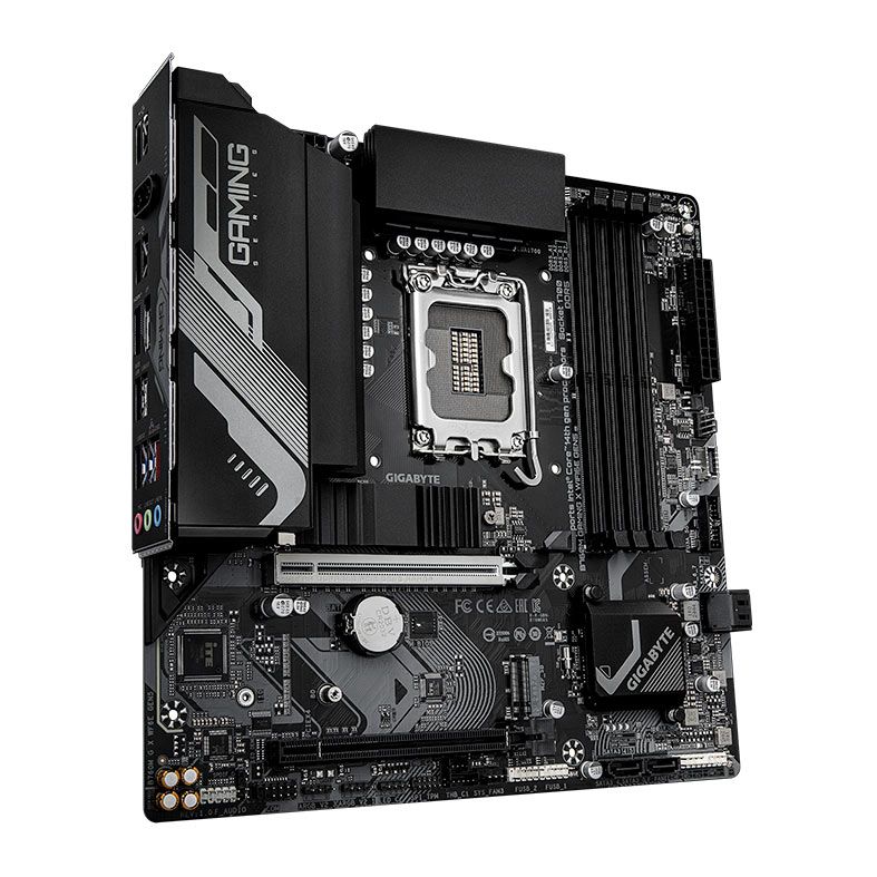 Placa Mae Gigabyte B760M Gaming X WiFi6E Gen5, DDR5, LGA1700, M-ATX, Chipset Intel B760, B760M-G-X-WF6E-GEN5