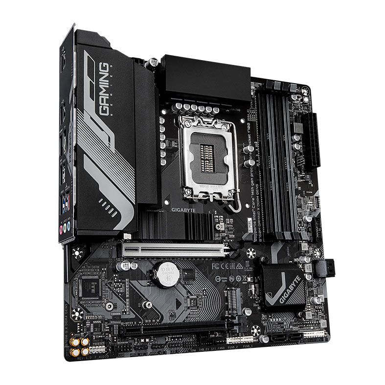 Placa Mae Gigabyte B760M Gaming X DDR4 Gen5, LGA1700, M-ATX, Chipset Intel B760, B760M-GAMING-X-DDR4-GEN5