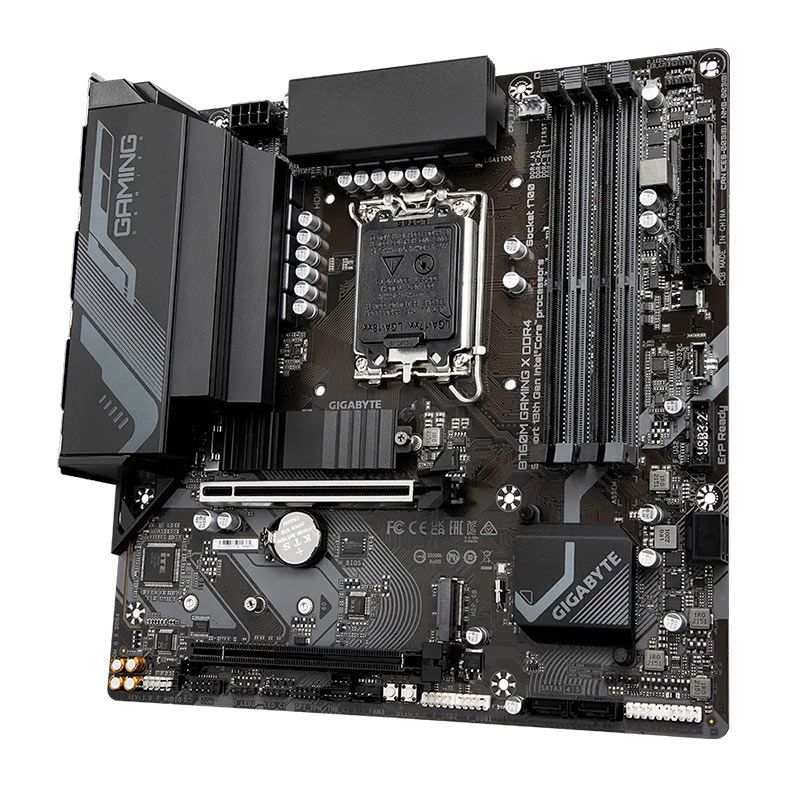 Placa Mae Gigabyte B760M Gaming X, DDR4, Socket LGA 1700, M-ATX, Chipset Intel B760, B760M-GAMING-X