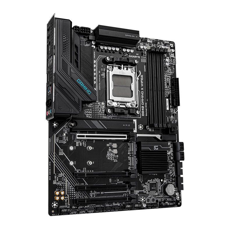 Placa Mae Gigabyte B840 Gaming X WiFi6E, DDR5, Socket AMD AM5, ATX, Chipset AMD B840, B840-GAMING-X-WF6E