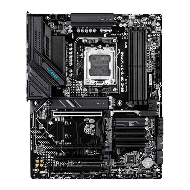 Placa Mae Gigabyte B840 Gaming X WiFi6E, DDR5, Socket AMD AM5, ATX, Chipset AMD B840, B840-GAMING-X-WF6E