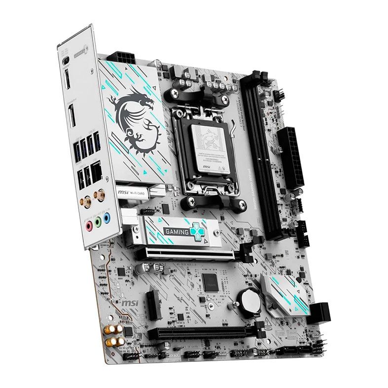 Placa Mae MSI B840M Gaming WiFi6E, DDR5, Socket AMD AM5, M-ATX, Chipset AMD B840, B840M-GAMING-WIFI6E