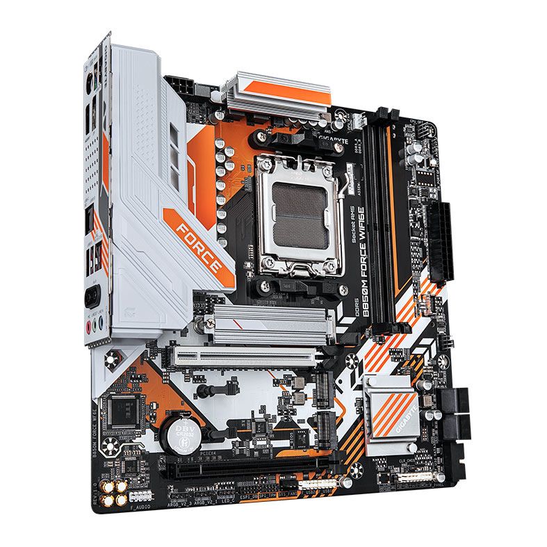 Placa Mae Gigabyte B850M Force WIFI6E, DDR5, Socket AMD AM5, M-ATX, Chipset AMD B850, B850M-FORCE-WF6E