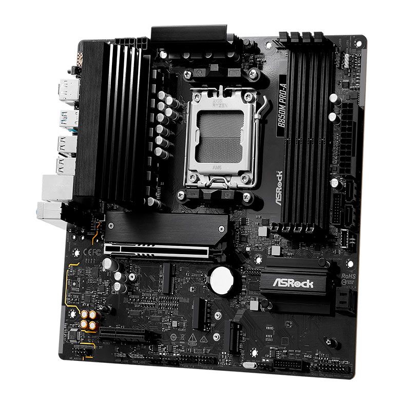 Placa Mae AsRock B850M Pro-A, DDR5, Socket AMD AM5, M-ATX, Chipset AMD B850, B850M-PRO-A