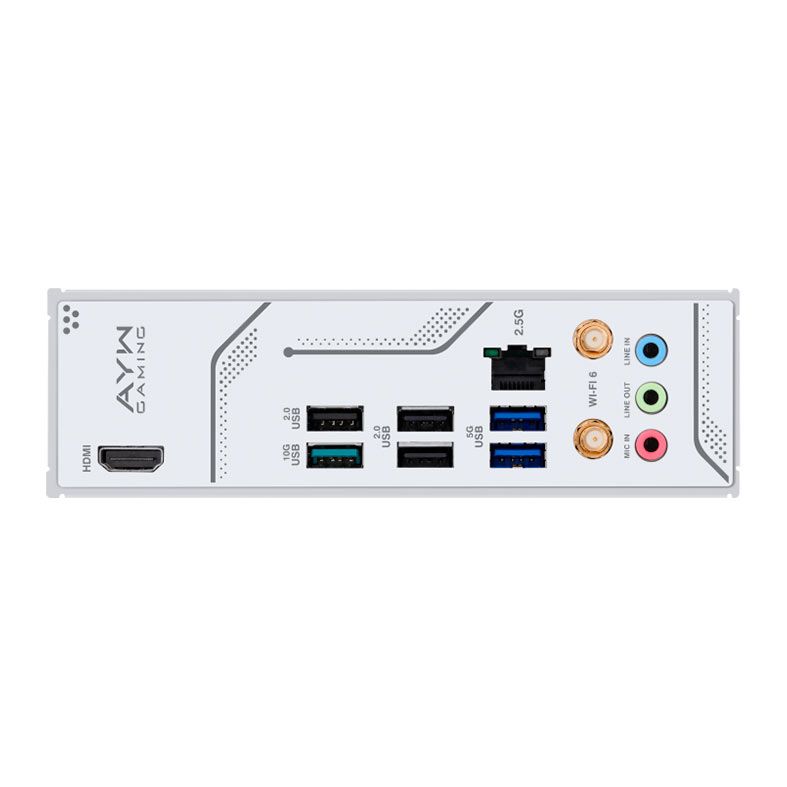 Placa Mae Asus B860M AYW Gaming WiFi, DDR5, LGA1851, M-ATX, Chipset Intel B860, B860M-AYW-GAMING-WIFI