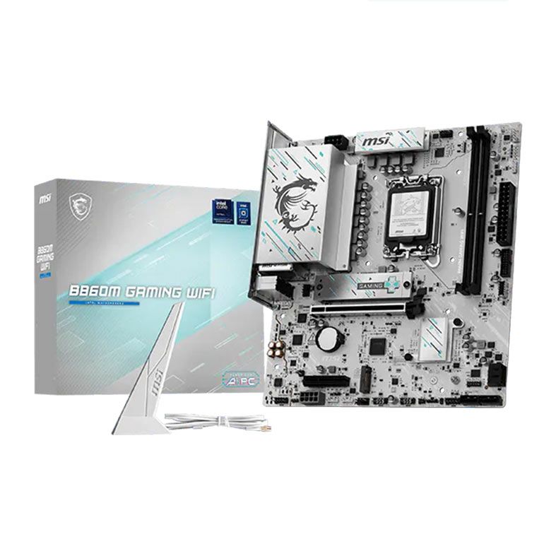 Placa Mae MSI B860M Gaming WIFI7, DDR5, LGA 1851, M-ATX, Chipset Intel B860, B860M-GAMING-WIFI