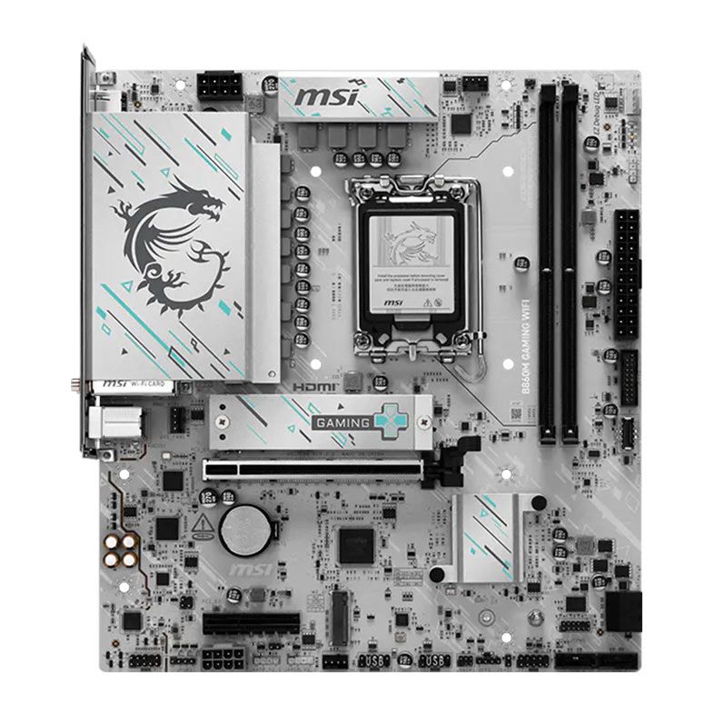 Placa Mae MSI B860M Gaming WIFI7, DDR5, LGA 1851, M-ATX, Chipset Intel B860, B860M-GAMING-WIFI