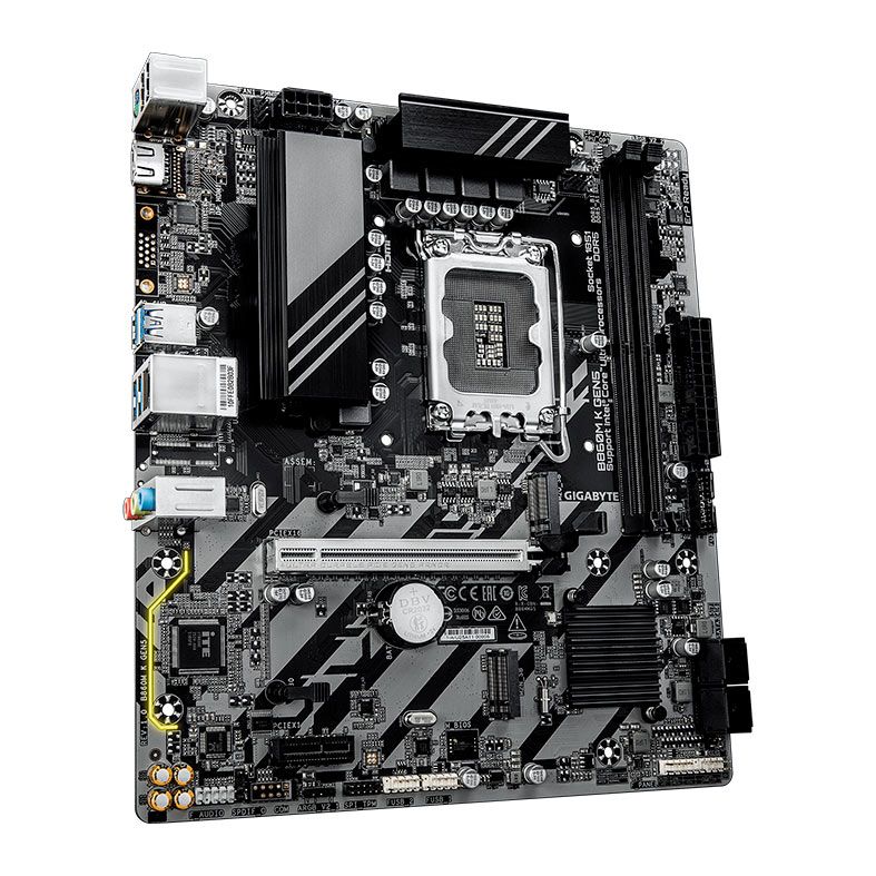 Placa Mae Gigabyte B860M K Gen5, DDR5, LGA1851, M-ATX, Chipset Intel B860, B860M-K-GEN5