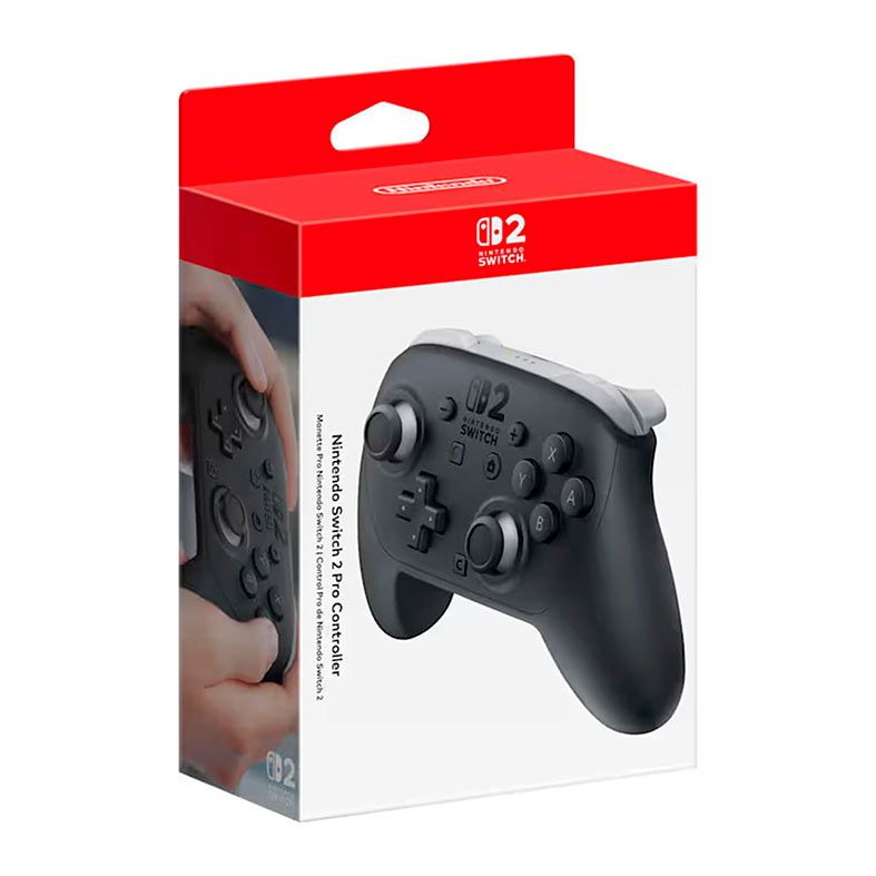 Controle Para Nintendo Switch Pro Controller 2, Wireless, Preto, BBEAFSSKA