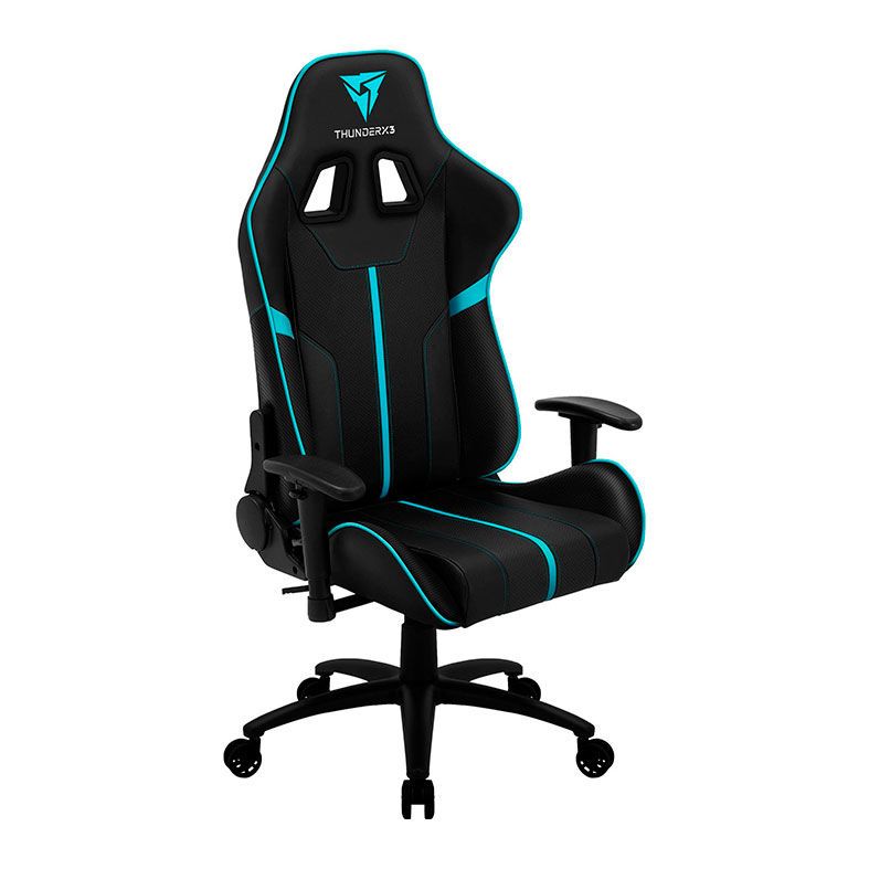 Cadeira Gamer ThunderX3 BC3 Preto Ciano, BC3-PT/CY-67993