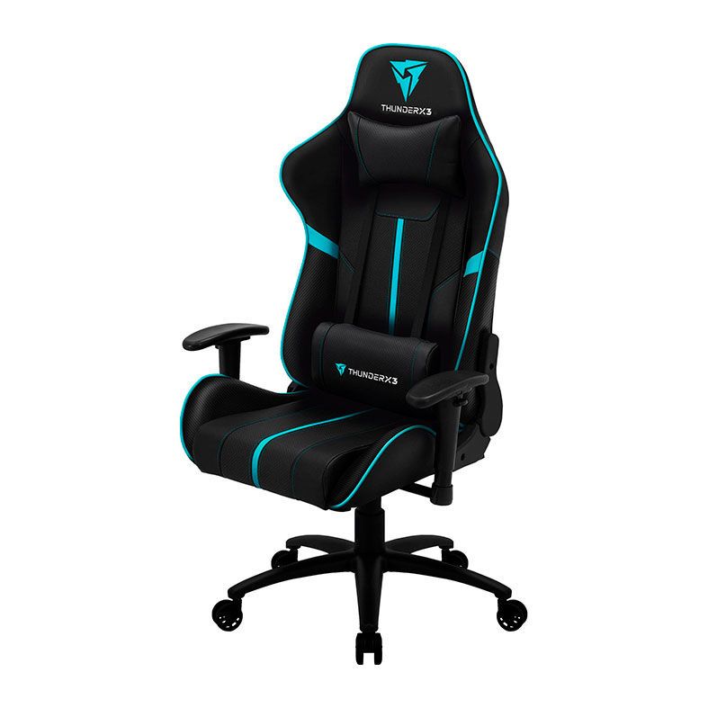 Cadeira Gamer ThunderX3 BC3 Preto Ciano, BC3-PT/CY-67993