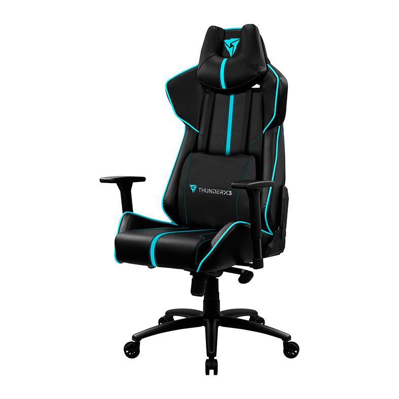 Cadeira Gamer ThunderX3 BC7 Large Preto/Ciano, BC7-PT/CY-68841