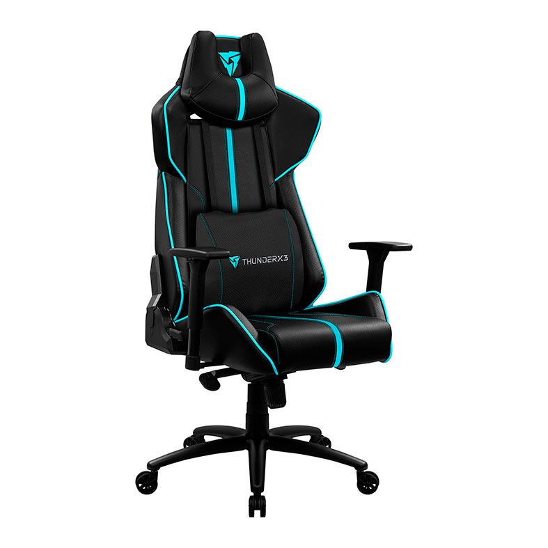 Cadeira Gamer ThunderX3 BC7 Large Preto/Ciano, BC7-PT/CY-68841
