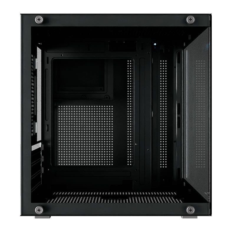 Gabinete Gamer Bluecase BG-066 Life, Mini-Tower, Lateral de Vidro, Preto, BG-066-LIFE-BK
