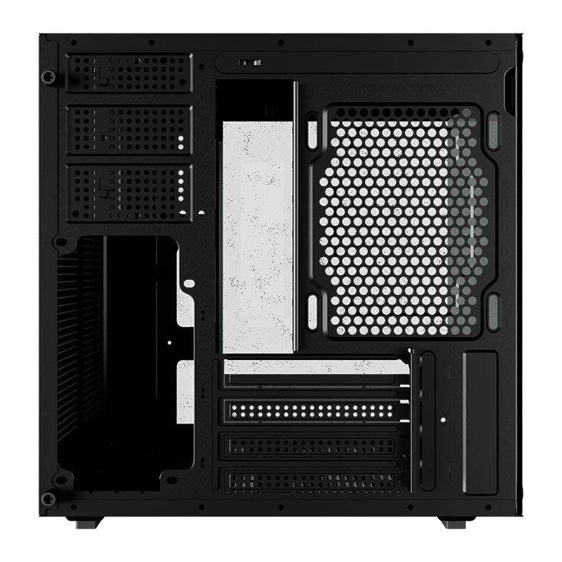 Gabinete Gamer Bluecase BG-066 Life, Mini-Tower, Lateral de Vidro, Preto, BG-066-LIFE-BK