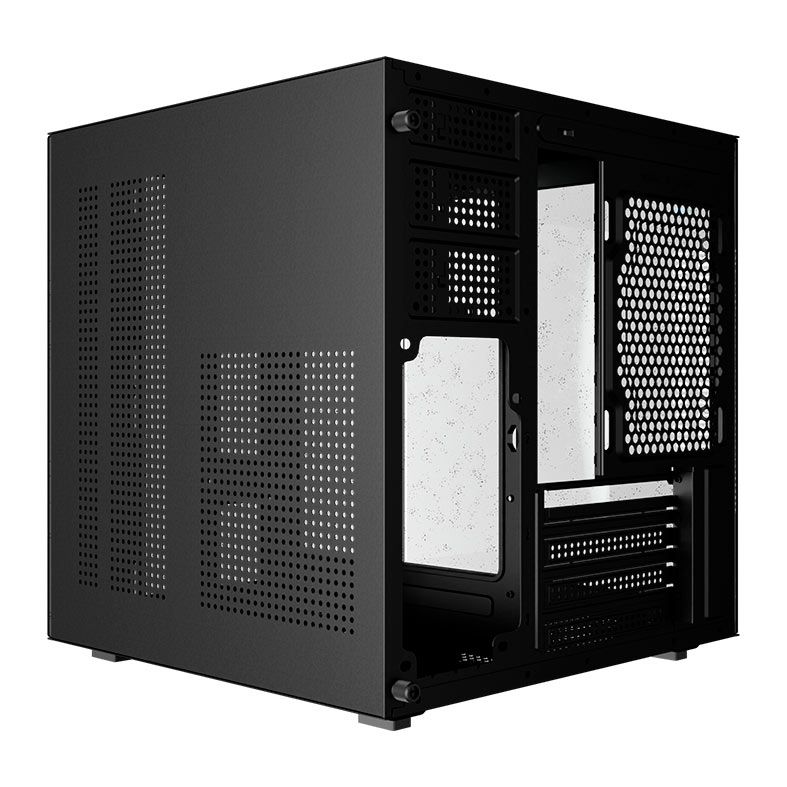 Gabinete Gamer Bluecase BG-066 Life, Mini-Tower, Lateral de Vidro, Preto, BG-066-LIFE-BK