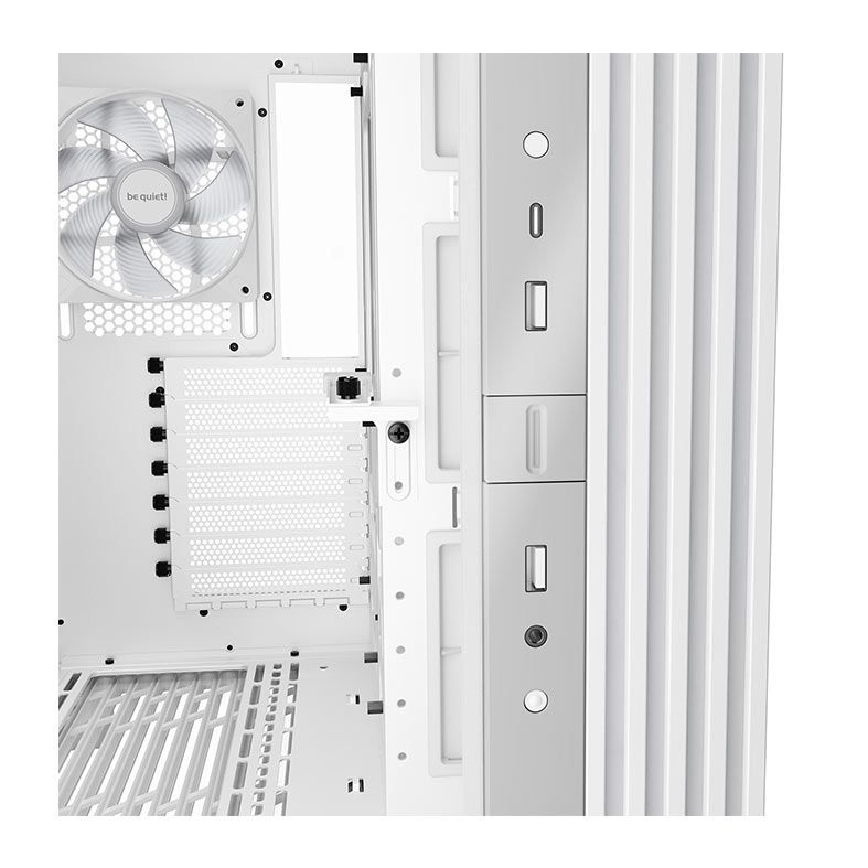 Gabinete Gamer Be Quiet! Light Base 600 DX, ARGB, Mid-Tower, Lateral de Vidro, Branco, BGW66