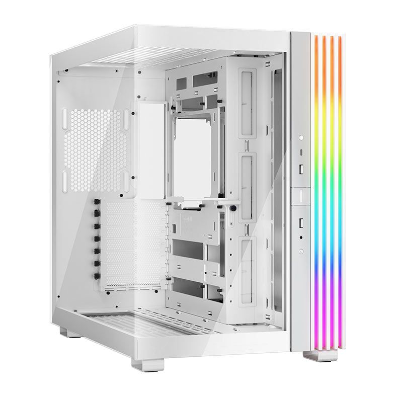 Gabinete Gamer Be Quiet! Light Base 600 DX, ARGB, Mid-Tower, Lateral de Vidro, Branco, BGW66