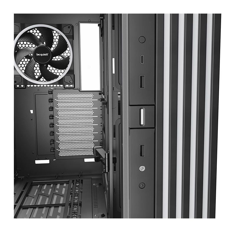 Gabinete Gamer Be Quiet! Light Base 900 DX, ARGB, Full-Tower, Lateral de Vidro, Preto, BGW69